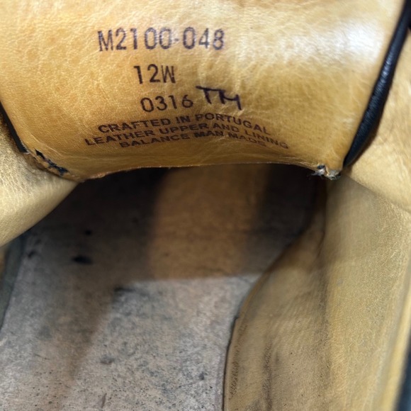 Samuel Hubbard Founder Black Leather Oxford Shoes Comfort M2100-048 12W $285 - Picture 10 of 13